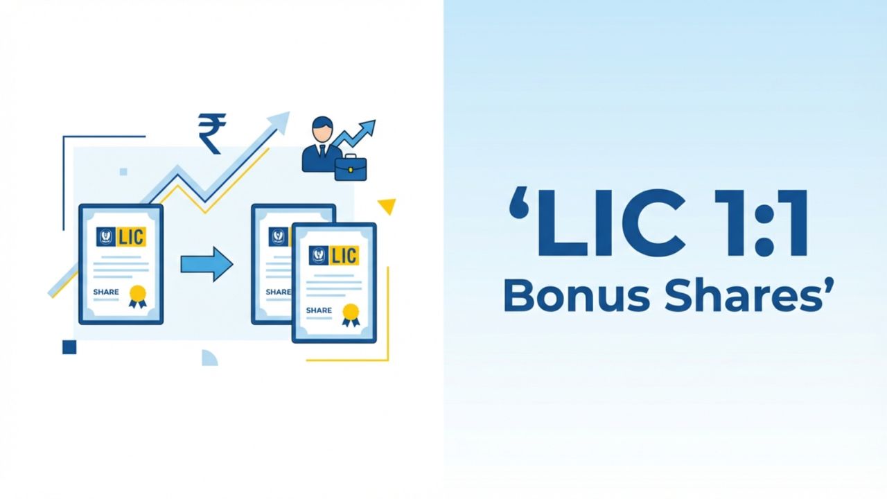 LIC bonus share issue - LIC 1:1 Bonus Shares: Key Details for Investors